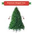 Costway 6ft Premium Hinged Artificial Tall Christmas Fir Tree With 1250 Branch Tips