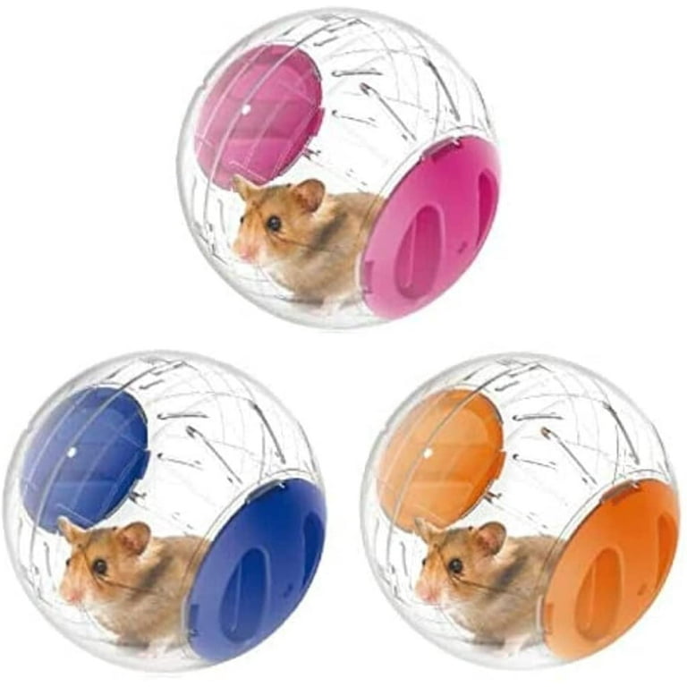 Hamster Jogging Ball 4 in 1 / Pink 11.5 cm - HappetGeneralKula 4w1