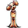 thumbnail image 2 of CafePress - Girly Apricot Poodle Mug - 11 oz Ceramic Mug - Novelty Coffee Tea Cup, 2 of 4