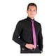 thumbnail image 2 of Camisa Vestir Hombre Aristos Negro 56104001 Algodón Poliéste, 2 of 8