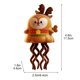 thumbnail image 3 of Pulpos bailarines de cuerda con temática navideña y reno de Papá Noel. Ideales para gatear y bailar, para aliviar el estrés infantil., 3 of 5