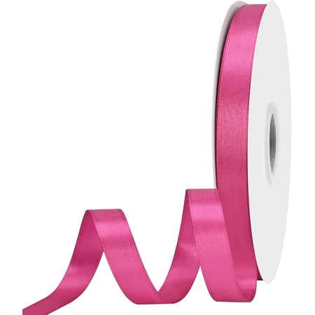 5/8 inch Wide 100 Yards Double Face Rose Satin Ribbon Fabric Ribbon for Gift Wrapping Very Suitable for Weddings Decoration Bouquet Balloons Arts Craft Sewing Hair Bow Invitation 5/8 inch Wide 100 Yards Double Face Rose Satin Ribbon Fabric Ribbon for Gift Wrapping Very Suitable for Weddings Decoration Bouquet Balloons Arts Craft Sewing Hair Bow Invitation