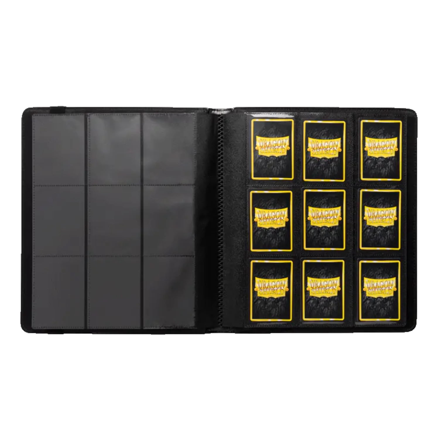 Dragon Shield Card Codex – Card Codex Portfolio 360: Iron Grey - MTG Card Sleeves are Smooth & Tough - Compatible with Pokemon & Magic The Gathering Cards