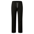 thumbnail image 7 of Akiihool Mens Stretch Chinos Men's Yoga Athletic Pants Casual Jersey Pants for Men Black,XL, 7 of 7
