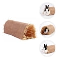 thumbnail image 4 of MasteelfCA Rabbit Grass Nest Pet Sleeping Lounge Bed Adorable Small Pets Tunnel Nest, 4 of 8
