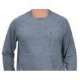 thumbnail image 2 of Ridgecut YMK-9047 Men's Long Sleeve Active Tee, Deep Dive Heather, XL, 2 of 7