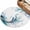 Blue, variant on 2x3 Ft Entryway Area Rug, Blue Marble Stone Kitchen Rug Runner Washable Floor Mat, White Ink Splash Farm Marble Abstract Non Slip Indoor Door Mat Throw Carpet for Bathroom Living Room Bedroom