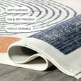 thumbnail image 3 of nuLOOM Bevin Abstract Sky Fringe Area Rug, 8' x 10' 2", Bevin Beige, 3 of 9
