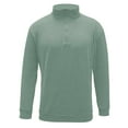 thumbnail image 6 of Men's Quarter Zip Sweater Casual Neck Pullover Ribbed Knit Sweater, 6 of 7
