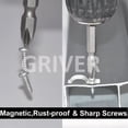 thumbnail image 3 of HSHDLDF Griver 100 Pack Strip Light Mounting BracketsFixing ClipsOne-Side Fixing100 Screws Included (Ideal for 10mm Wide Waterproof Strip Lights), 3 of 5