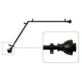 thumbnail image 2 of Aria Corner Window Curtain Rod 13/16 inch dia. 48-84" - Black, 2 of 3