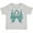 AC-Heather Grey, variant on Ovarian Cancer Awareness with Butterfly Ribbon Words Boys or Girls Toddler T-Shirt