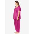 thumbnail image 3 of Only Necessities Plus Size Silky 2-Piece PJ Set, 3 of 6