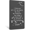 TRAHOOAnniversary Card Gift for Him Romantic Gift for Him or Her