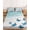 Blue, variant on King Size Fitted Sheet Set - Blue Butterfly Coastal 3 Piece Bedding Sets 16" Deep Pocket Fitted Sheet with 2 Pillowcases, Summer Beach Ocean Nautical Brushed Microfiber Hotel Luxury Bed Sheets