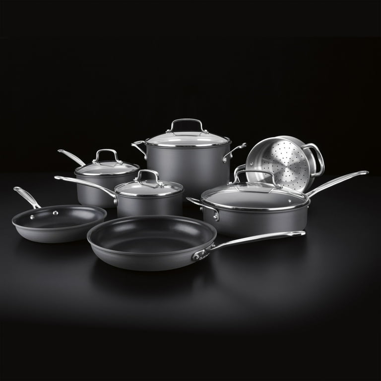 Free Shipping! Cuisinart Non-Stick Hard Anodized 11-Piece Cookware