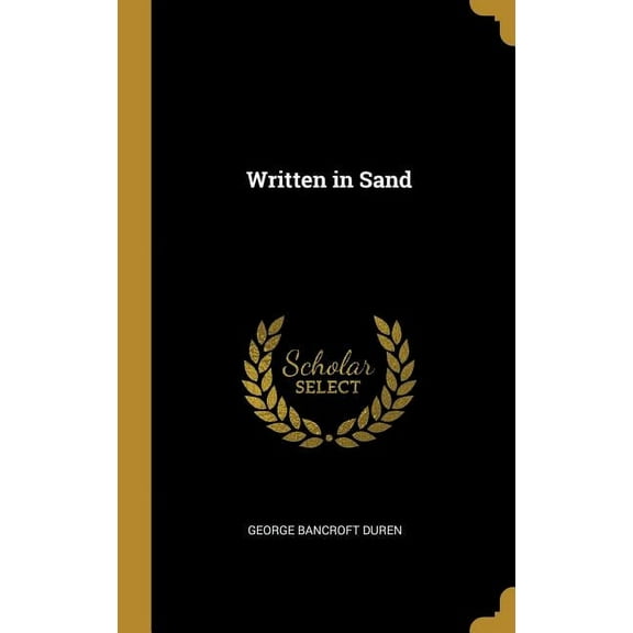 Written in Sand, (Hardcover)