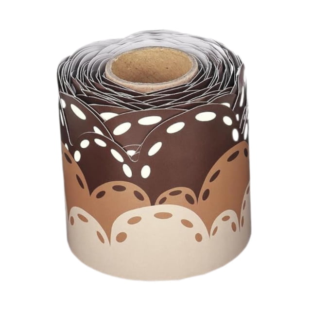 Borde Decorativo Marrón para Tablón de Anuncios de 32,8 Pies para Pizarras Blancas de Pared Y Fiestas