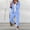 Blue women's two piece set a1, variant on Women's 2 Piece Set V Neck Long Sleeve Blazer Drawstring Pants Matching Casual Solid Basic Travel Outfits Lounge Wear Airport Clothes, Navy S