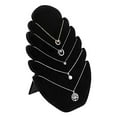 thumbnail image 1 of Support de Bijoux, Présentoir à Colliers, Support de Collier, Pendentifs Noirs, 1 of 5