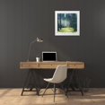 thumbnail image 3 of Atelier B Art Studio 15x15 White Modern Wood Framed Museum Art Print Titled - GLOW, 3 of 4