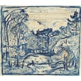 thumbnail image 2 of Emile Othon Friesz 17x15 Gold Ornate Wood Frame and Double Matted Museum Art Print Titled - Forest Interior with Firewood. La Cote De Grace, Honfleur. (1904 - 1907), 2 of 4