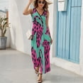 thumbnail image 6 of Leopard Print Pattern Sleeveless Dress Female Clothing Dress Women Summer 2025 Dress, 6 of 7