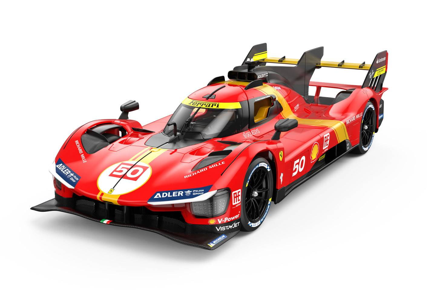 RASTAR RC Car 1/14 Scale 2.4Ghz Ferrari 499P #50 Le Mans Champion Racing Radio Remote Control R/C Toy Car Model Vehicle