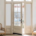 thumbnail image 2 of Pure Light Grey Window Privacy Film, Simple Solid Color Static Cling UV Sun Blocking Heat Control Window Tint Day and Night, Non-Adhesive Reusable One Way Windows Privacy Cover 17.7''x78.7'', 2 of 7