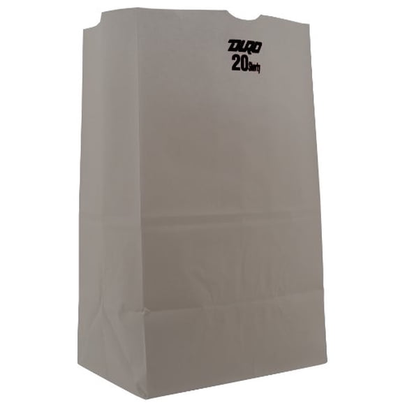 Duro ID# 51041 20# Short SOS Bag 40# White 500pk 8-1/4 x 5-5/16 x 13-3/8