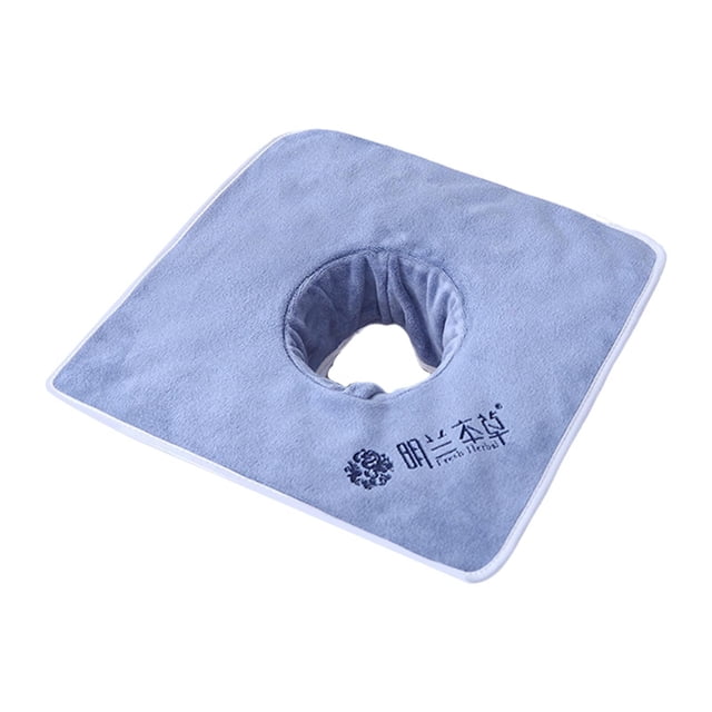 Toalla de spa con orificio para la cara,Toalla de spa con orificio para la cara de salón SPA,Funda para mesa de s con orificio para respirar en el rostro,Sábanas de suaves