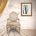 thumbnail image 3 of Burkhart, Monika 19x24 Gold Ornate Wood Framed with Double Matting Museum Art Print Titled - Boulevard sull acqua, 3 of 4