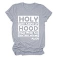 thumbnail image 3 of Pntutb - Camiseta con estampado de verano para mujer, camisetas de manga corta, camisetas casuales de manga corta, blusa Pntutb Pntutb-3711, 3 of 3