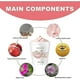 thumbnail image 2 of New- Peach Scrub Moisturizing Moisturizing Cleansing Softening Chicken Skin Horny Rubbing Mud Treasure Ice Cream Scrub, 2 of 5