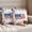 Navy, Red, White, variant on Pack of 2 American Map Outdoor Pillow Covers Decorative, Waterproof Pillow Protector, Patriotic 250 Freedom Independence Day Throw Pillowcases Accent Cushion Cases for Patio Couch Sofa 20"x20"