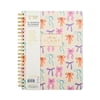 Think Ink 12 Month Weekly 8.5" x 11" All The Plans Bows Planner, July 2026 - June 2027