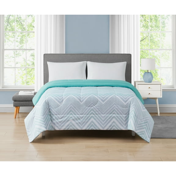 Mainstays Couette Chevron Reversible Double/Grand