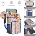 thumbnail image 5 of Cooler Backpack 26 Cans Portable Backpack Coolers Insulated Leak Proof,Lunch Backpack for Travel,Beach,Camping,Picnic,Lunch Backpack for Women Men, 5 of 6
