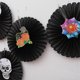 thumbnail image 2 of Skull Decoraciones de fiesta Abanicos de papel Decoración colgante Fantasma Cráneo Calabaza Araña, 2 of 5