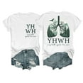 thumbnail image 4 of YHWH Shirt for Men, Yahweh V-Neck Tshirt for Women, YHWH Men Women T-Shirt, Funny Christian T Shirt, 4 of 5