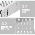 thumbnail image 3 of FOMIYES Metal Vegetable Grater 1Pcs 8 Inches, 3 of 8
