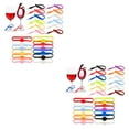 thumbnail image 3 of fastboy 24pieces Easy To Clean Glass Markers Bright Color Cup Labels For Easy Cup Identification Suitable 2Set, 3 of 6