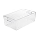 thumbnail image 4 of Cubo Organizador de almacenamiento transparente perfecl duradero con asa caja de maquillaje, 4 of 8