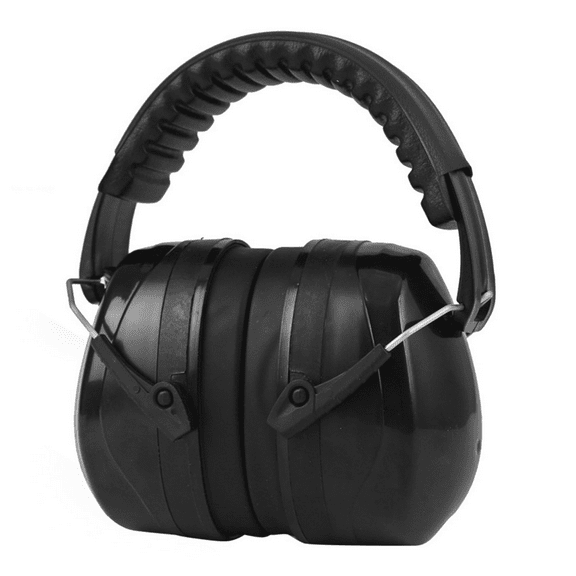 34dB Ear Muffs Hard Hats Type Safety Earmuffs For Safety Helmet Hearing Protection Earmuffs Cancelling Headphone with Adjustable Headband for Noise Reduction(black)