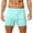 Light Blue, variant on Hfnxid Boys Boxer Briefs,Men's Solid Color Elastic Waist Casual Underpants