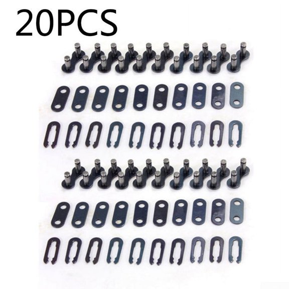 20pcs Bicycle Bike Single Speed Quick Chain Master Link Connector Repair Parts