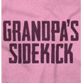 thumbnail image 2 of Grandpa Sidekick Cute Funny Grandkids Romper Boys or Girls Infant Baby Brisco Brands 18M, 2 of 6