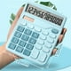 thumbnail image 3 of Calculadora de escritorio Calculadora de función estándar con pantalla LCD grande de 12 dígitos Ener Tomshoo Calculadora, 3 of 7