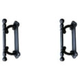 thumbnail image 2 of Wweixi Craft Door Handle With Solid Construction Comfortable Grip Easy To Install Black 6684 2Set, 2 of 6