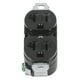 thumbnail image 5 of Toma de corriente industrial doble para generador americano, para aplicaciones eléctricas, 20 A, 125 V, 5 of 12